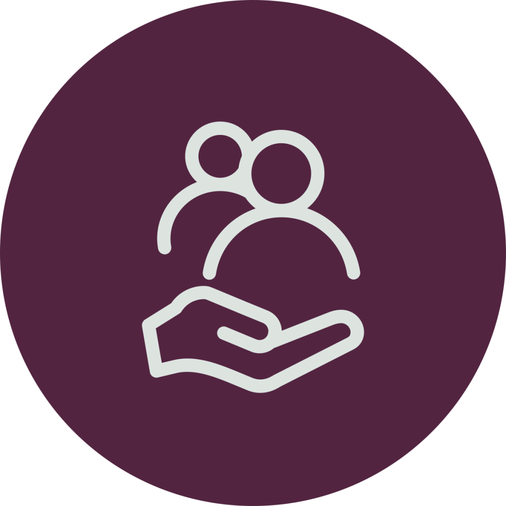 Business Serves People Icon